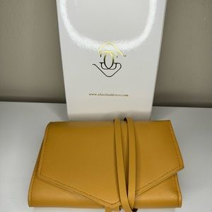 Glass Ladder & Co. Mustard Electronics Organizer